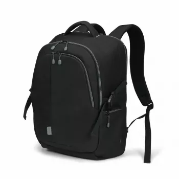 DICOTA Eco- 14-15.6in Notebook Backpack - Schwarz / 600d recyceltes PET