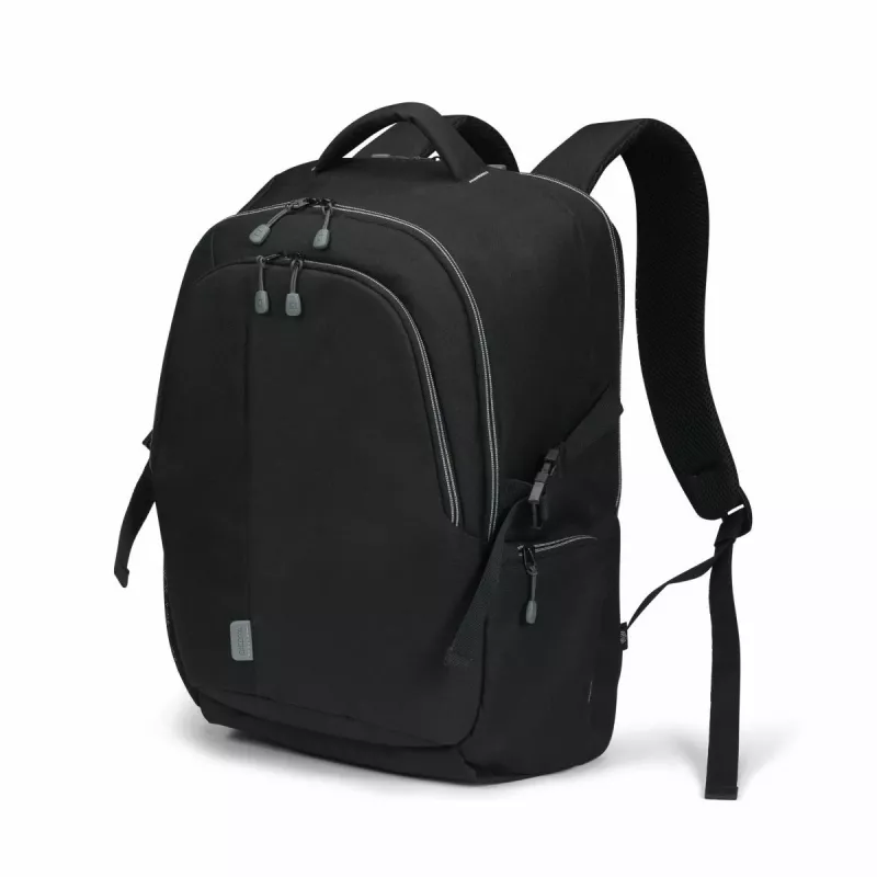DICOTA Eco- 14-15.6in Notebook Backpack - Schwarz / 600d recyceltes PET