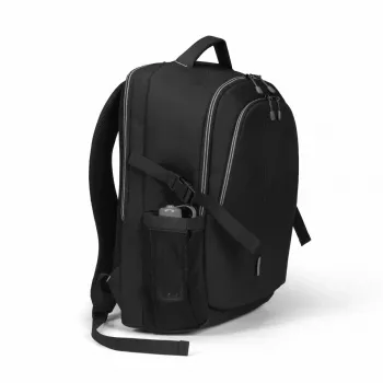 DICOTA Eco- 14-15.6in Notebook Backpack - Schwarz / 600d recyceltes PET