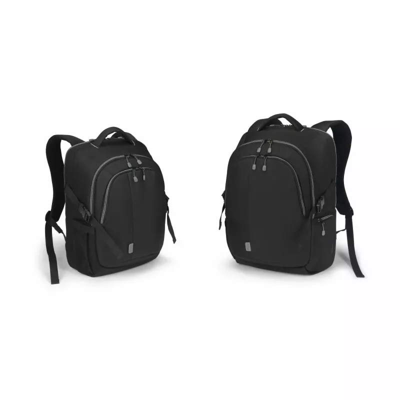 DICOTA Eco- 14-15.6in Notebook Backpack - Schwarz / 600d recyceltes PET