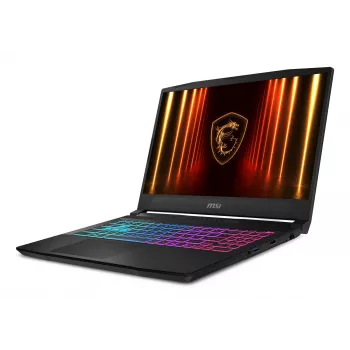 MSI Katana 15 HX B14WFK-487 Intel® Core™ i7 i7-14650HX Laptop 39,6 cm (15,6 Zoll) Full HD 16 GB DDR5-SDRAM 512 GB SSD NVIDIA GeForce RTX 5060 Wi-Fi 6E (802.11ax) Windows 11 Home Schwarz