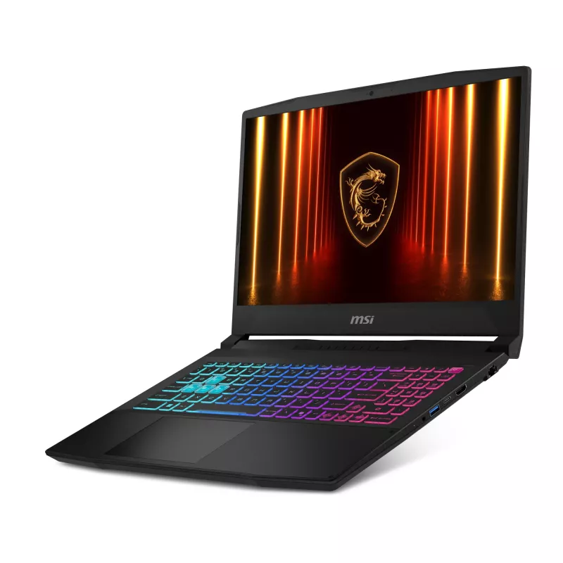 MSI Katana 15 HX B14WFK-487 Intel® Core™ i7 i7-14650HX Laptop 39,6 cm (15,6 Zoll) Full HD 16 GB DDR5-SDRAM 512 GB SSD NVIDIA GeForce RTX 5060 Wi-Fi 6E (802.11ax) Windows 11 Home Schwarz