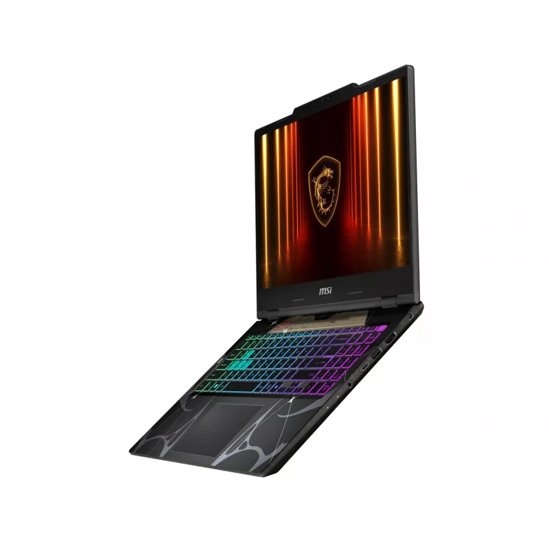 MSI Cyborg 15 B2RWEKG-067 Intel Core 7 240H Laptop 39,6 cm (15,6 Zoll) Full HD 16 GB DDR5-SDRAM 512 GB SSD NVIDIA® GeForce RTX™ 5050 Wi-Fi 6E (802.11ax) Windows 11 Home Schwarz