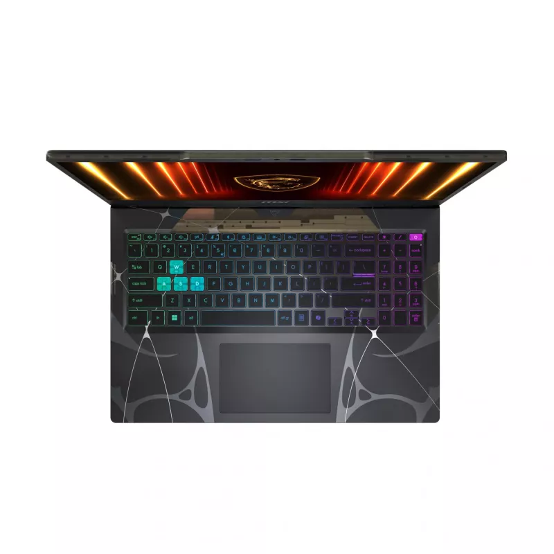 MSI Cyborg 15 B2RWEKG-067 Intel Core 7 240H Laptop 39,6 cm (15,6 Zoll) Full HD 16 GB DDR5-SDRAM 512 GB SSD NVIDIA® GeForce RTX™ 5050 Wi-Fi 6E (802.11ax) Windows 11 Home Schwarz