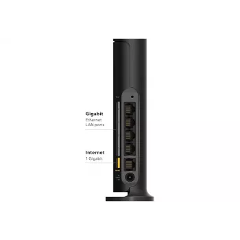 NETGEAR 4-Stream AX1800 WLAN-Router Gigabit-Ethernet Dual-Band (2,4 GHz / 5 GHz) Schwarz