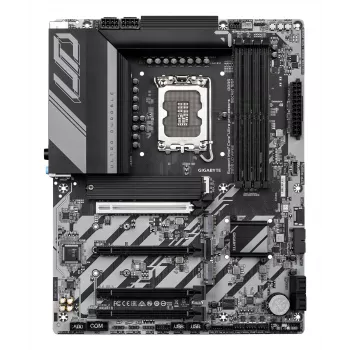 GIGABYTE Z890 UD WIFI6E Mainboard - Unterstützt Intel Core Ultra (Serie 2) CPUs, 12+1+2 Phasen VRM, bis zu 8800 MHz DDR5 (OC), 1xPCIe 5.0 + 2xPCIe 4.0, Wi-Fi 6E, 2,5 GbE LAN, USB 4