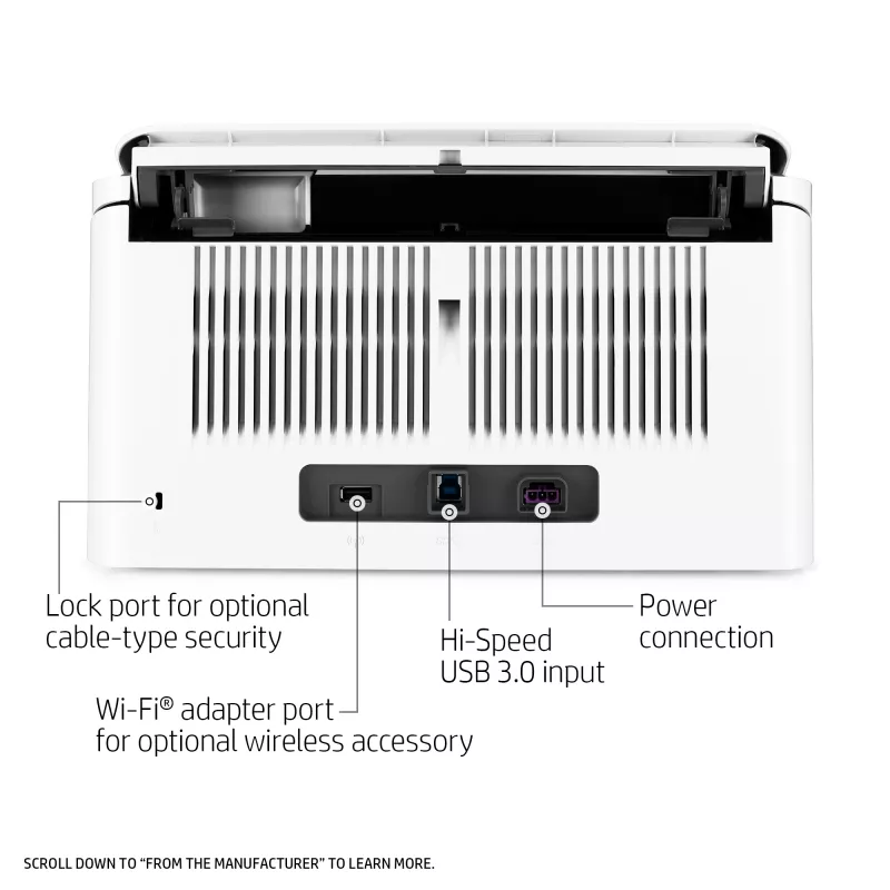 HP Scanjet Enterprise Flow 7000 s3 Sheet-fed Scanner 600 x 600 DPI A4 Weiß