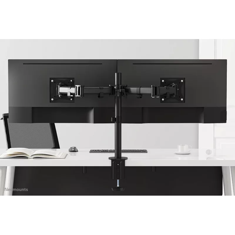 Neomounts NM-D135DBLACK Monitorarm 10-27 Zoll, Klemme/Durchführung, 8 kg, 25,4 cm (10 Zoll), 68,6 cm (27 Zoll), 100 x 100 mm, Schwarz
