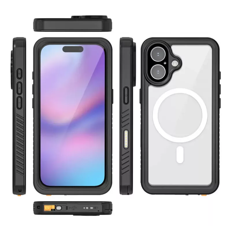Cover 4smarts iPhone 17 16 cm (6.3 Zoll) Schwarz Transparent