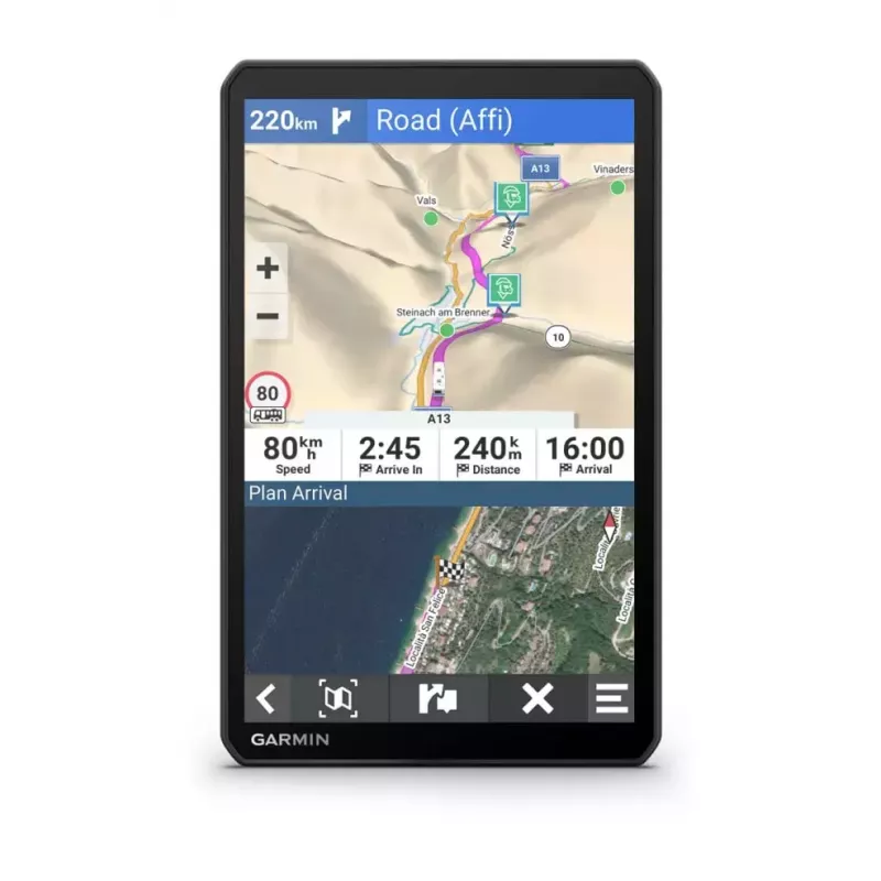 Navigator Garmin 895 Fest 20,3 cm (8 Zoll) TFT-Touchscreen