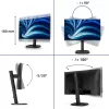 Philips 3000 series 24B2N3200D/00 Computer Monitor 61,2 cm (24,1 Zoll) 1920 x 1200 Pixel WUXGA LCD Schwarz