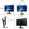 Philips 32B2U3601/00 Computermonitor 80 cm (31,5 Zoll) 2560 x 1440 Pixel Quad HD LCD Schwarz