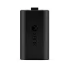 Ladekit Microsoft Xbox One Play & Charge Kit – wiederaufladbarer kabelgebundener Akku mit USB Type-C, schwarz, matt
