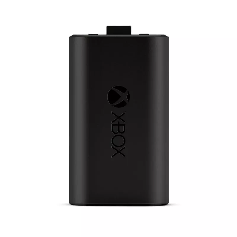 Ladekit Microsoft Xbox One Play & Charge Kit – wiederaufladbarer kabelgebundener Akku mit USB Type-C, schwarz, matt