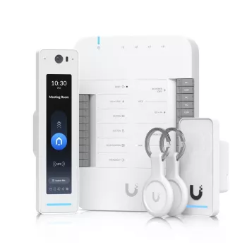 Ubiquiti G3 Starter Kit Pro Sicherheits-Zutrittskontrollsystem Grau Weiß