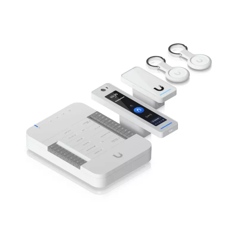 Ubiquiti G3 Starter Kit Pro Sicherheits-Zutrittskontrollsystem Grau Weiß