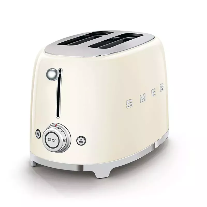 Toaster Smeg TSF01CREU Creme 2 Scheiben
