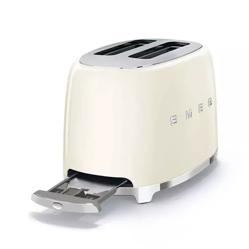 Toaster Smeg TSF01CREU Creme 2 Scheiben