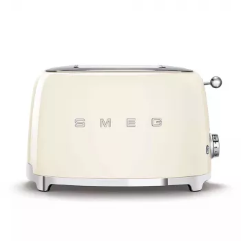 Toaster Smeg TSF01CREU Creme 2 Scheiben