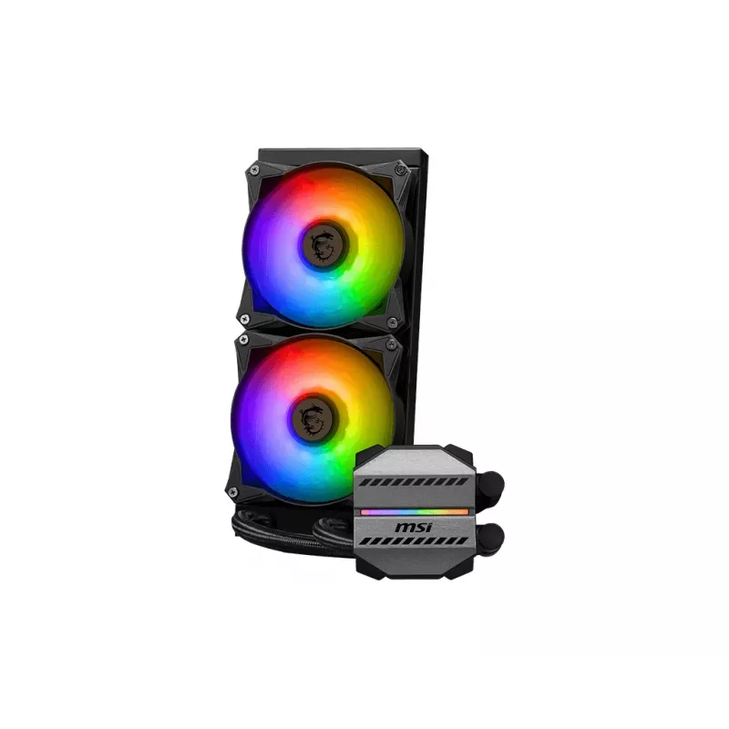 MSI MAG Coreliquid M240 Prozessor All-in-One-Flüssigkeitskühler 12 cm Schwarz