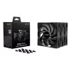 be quiet! Pure Wings 3 140mm | PWM high-speed Triple Pack Computergehäuselüfter 14 cm Schwarz 3 Stück