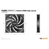 be quiet! Pure Wings 3 140mm | PWM high-speed Triple Pack Computergehäuselüfter 14 cm Schwarz 3 Stück