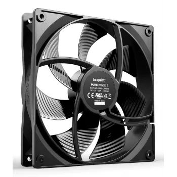 be quiet! Pure Wings 3 140mm | PWM Triple Pack Computer-Gehäuselüfter 14 cm Schwarz 3 Stück