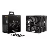 be quiet! Pure Wings 3 140mm | PWM Triple Pack Computer-Gehäuselüfter 14 cm Schwarz 3 Stück