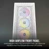 CORSAIR Mid-Tower PC-Gehäuse - 3000d RGB Airflow - Weiß