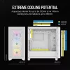 CORSAIR Mid-Tower PC-Gehäuse - 3000d RGB Airflow - Weiß