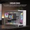 CORSAIR PC-Gehäuse – 2500X Mid-Tower Dual Chamber PC-Gehäuse – Weiß
