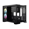 CORSAIR Pc Case - Icue Link 2500x RGB Micro ATX Dual Chamber Schwarz