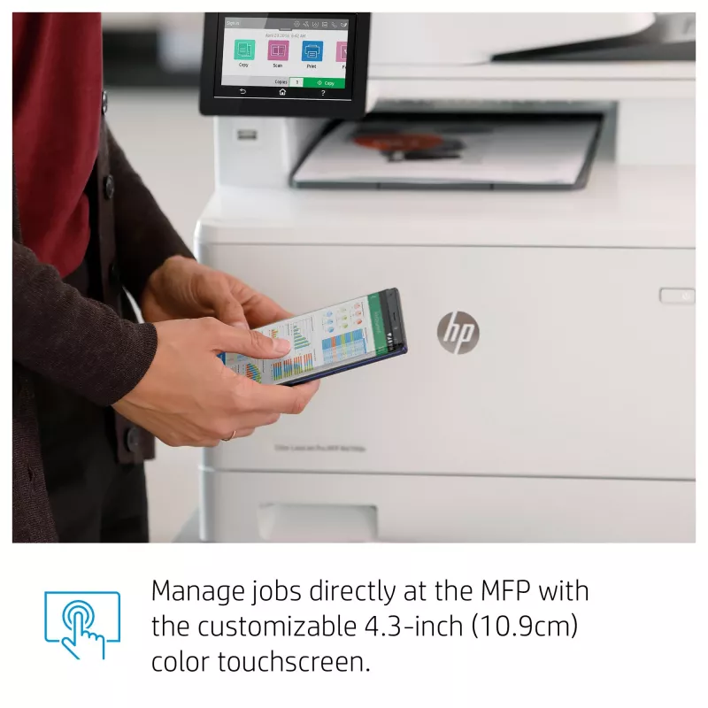 Multifunktionsgerät HP Color LaserJet Pro MFP M479dw Laserdruck Farbe