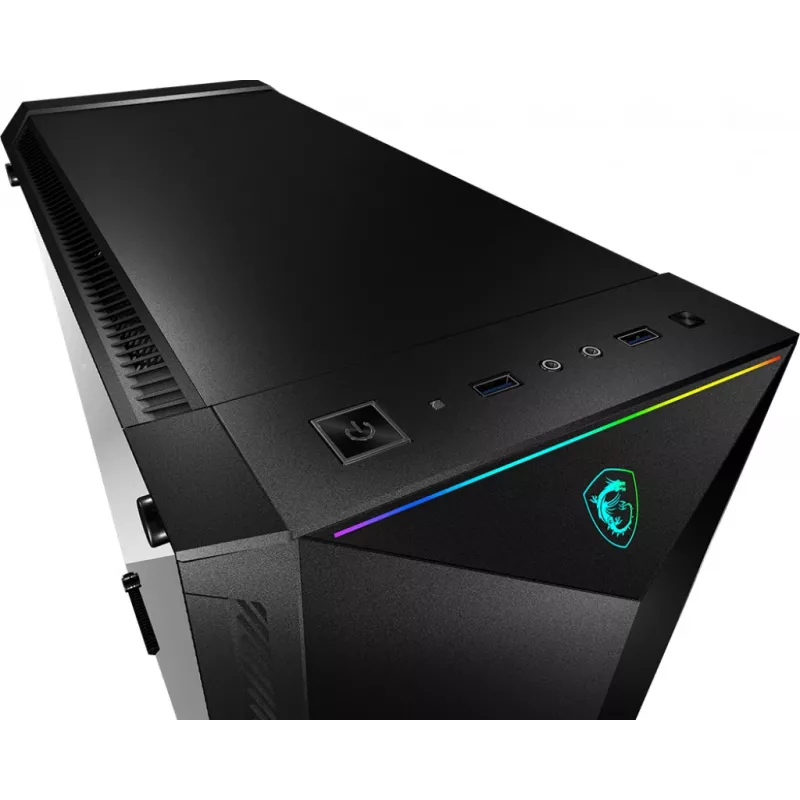 Gaming Computer Case MSI MPG GUNGNIR 100 Midi Tower Black