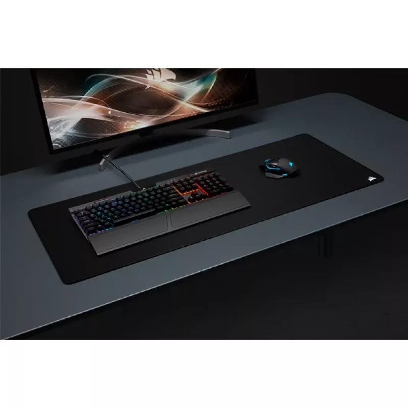 CORSAIR Gaming-Mauspad - Mm350 Pro Premium, auslaufsichere Stoffoberfläche, Schwarz - Extended XL