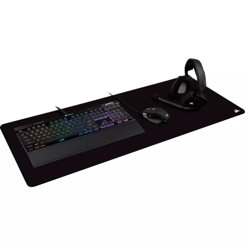 CORSAIR Gaming-Mauspad - Mm350 Pro Premium, auslaufsichere Stoffoberfläche, Schwarz - Extended XL