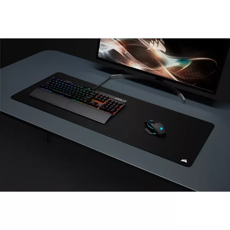 CORSAIR Gaming-Mauspad - Mm350 Pro Premium, auslaufsichere Stoffoberfläche, Schwarz - Extended XL