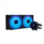 Flüssig-CPU-Kühler CHIEFTEC ICEBERG 240 RGB CLC-240-RGB — 240-mm-Radiator, AIO, RGB-Beleuchtung