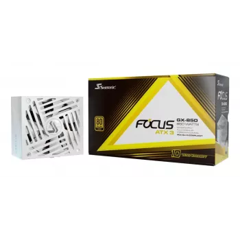 Netzteil Seasonic Focus GX-850 850W 20+4 Pin ATX Weiß