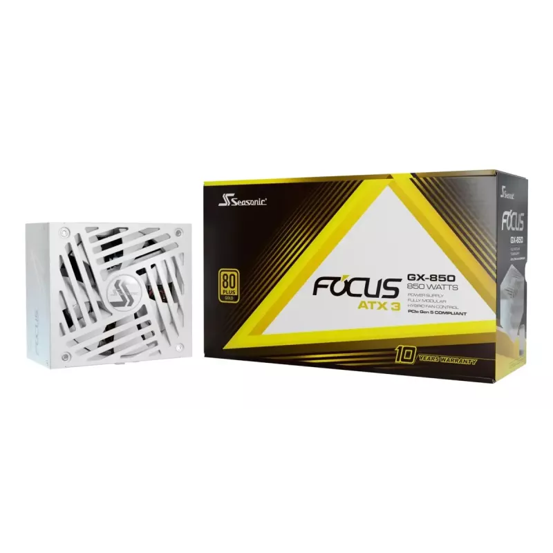 Netzteil Seasonic Focus GX-850 850W 20+4 Pin ATX Weiß