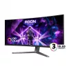 AOC AGON PRO AG346UCD Computer Monitor 86,4 cm (34 Zoll) 3440 x 1440 Pixel Wide Quad HD QD-OLED Schwarz, Grau