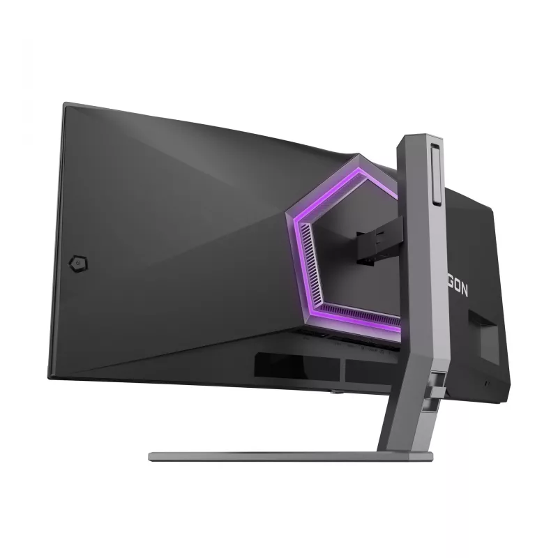 AOC AGON PRO AG346UCD Computer Monitor 86,4 cm (34 Zoll) 3440 x 1440 Pixel Wide Quad HD QD-OLED Schwarz, Grau