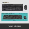 LOGITECH Mk295 Silent Wireless Combo Graphite Azerty Belgisch