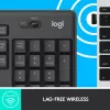 LOGITECH Mk295 Silent Wireless Combo Graphite Azerty Belgisch