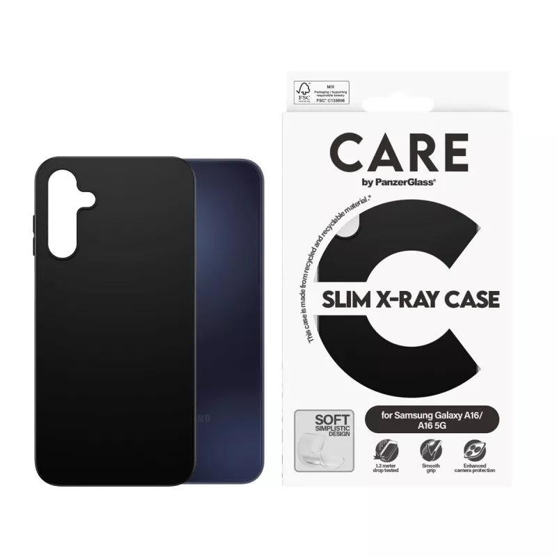 PanzerGlass CARE™ by ® Case Schwarz Samsung Galaxy A16 4G | A16 5G