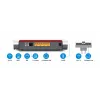 Mesh Set 7530 AX + 1200 AX Dualband (2,4 GHz / 5 GHz) Wi-Fi 6 (802.11ax) Rot, Weiß 4 3G Intern