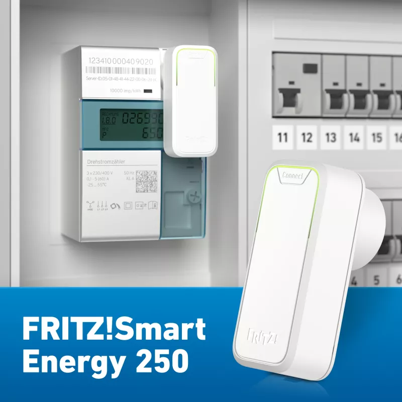 FRITZ! Smart Energy 250 Funk-Haussender Wandmontage RF Wireless