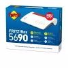 Box 5690 WLAN-Router 2,5 Gigabit Ethernet Dual-Band (2,4 GHz / 5 GHz) Rot, Weiß