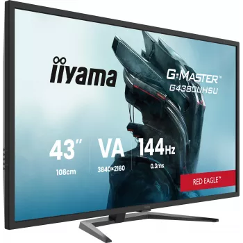 iiyama G-MASTER G4380UHSU-B2 Computer Monitor 108 cm (42,5 Zoll) 3840 x 2160 Pixel 4K Ultra HD LED Schwarz
