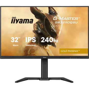iiyama G-MASTER GB3290QSU-B1 Computer Monitor 80 cm (31,5 Zoll) 2560 x 1440 Pixel Quad HD LED Schwarz